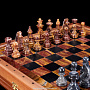 Шахматы из натурального камня "Американские", фотография 2. Интернет-магазин ЛАВКА ПОДАРКОВ