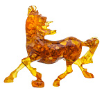 Символ 2026 года. Статуэтка из янтаря "Лошадь"