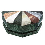 0080725/2007 Нат.камень ШКАТУЛКА 150*80*60 мм