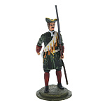 0042660-цвет Ол.миниатюра Серия Петровская эпоха"Фузелер артиллерийского полка"арт.1146