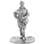 Оловянная миниатюра "Санитарка"