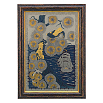 Панно "Фэн-шуй. Богатство и процветание". Златоуст 35х25 см