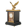 Часы настольные из камня "Орел", фотография 1. Интернет-магазин ЛАВКА ПОДАРКОВ
