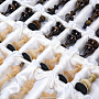 Шахматный ларец с фигурами из янтаря "Капучино" 48х48 см, фотография 12. Интернет-магазин ЛАВКА ПОДАРКОВ