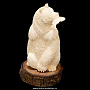 Скульптура из бивня мамонта "Кадьяк", фотография 1. Интернет-магазин ЛАВКА ПОДАРКОВ