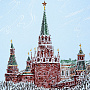Картина "Москва, Кремль" 50х35 см, фотография 3. Интернет-магазин ЛАВКА ПОДАРКОВ
