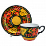 Чайный сервиз на 6 персон "Ягоды". Хохлома, фотография 3. Интернет-магазин ЛАВКА ПОДАРКОВ