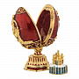 Пасхальное яйцо "Самсон". Традиции Фаберже, фотография 3. Интернет-магазин ЛАВКА ПОДАРКОВ