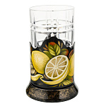 Подстаканник с ручной росписью. Жостово