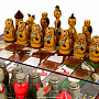 Шахматы деревянные "Куликовская битва", фотография 3. Интернет-магазин ЛАВКА ПОДАРКОВ