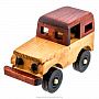 Деревянная игрушка "Машина внедорожник", фотография 2. Интернет-магазин ЛАВКА ПОДАРКОВ