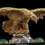 Часы каминные из малахита и бронзы с позолотой "Орел", фотография 8. Интернет-магазин ЛАВКА ПОДАРКОВ