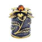 0047126/1560 Сувенир Наперсток Лотос с магнитом Сувенир