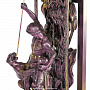 Деревянные резные часы "Охота". Высота 192 см, фотография 13. Интернет-магазин ЛАВКА ПОДАРКОВ