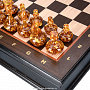Деревянные шахматы с фигурами из янтаря, фотография 3. Интернет-магазин ЛАВКА ПОДАРКОВ