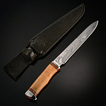 0049656 Златоуст Нож разделочный Игла (дерево) алюм