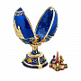 Пасхальное яйцо "Храм Василия Блаженного". Традиции Фаберже, фотография 3. Интернет-магазин ЛАВКА ПОДАРКОВ