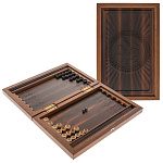 0074555/80-14/36*46см Нарды+шашки "Герб Татарстана"дорож. из массива черного дуба 