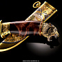 Нож сувенирный "Тигр" Златоуст, фотография 4. Интернет-магазин ЛАВКА ПОДАРКОВ