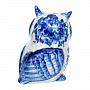 Скульптура "Совенок". Гжель, фотография 3. Интернет-магазин ЛАВКА ПОДАРКОВ