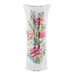  Фарфор Кисловодск Ваза "Торжество" шелкография "МАКИ"