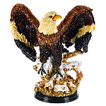 00639351-НП  СКУЛЬПТУРА "ОРЕЛ"  (янтарь, янтарная крошка) 62*30*50см