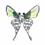 Брошь со стразами "Бабочка", фотография 2. Интернет-магазин ЛАВКА ПОДАРКОВ