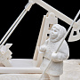 Скульптура из кости "На буровой", фотография 8. Интернет-магазин ЛАВКА ПОДАРКОВ