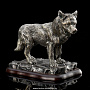 Авторская скульптура из бронзы "Волк", фотография 1. Интернет-магазин ЛАВКА ПОДАРКОВ