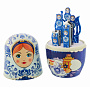 Маникюрный набор "Матрешка", фотография 2. Интернет-магазин ЛАВКА ПОДАРКОВ