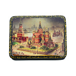 201618 ШКАТУЛКА принт "МОСКВА,ХВБ"13*10*3,5 см 