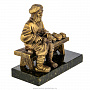 Бронзовая статуэтка "Лапотник", фотография 4. Интернет-магазин ЛАВКА ПОДАРКОВ