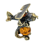 0076505/1678 Сувенир Самолет Кукурузник (коньячный)