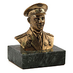 0025782 Бронза Сувенир БЮСТ "ГАГАРИН" 