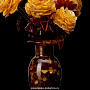 Розы в вазе из янтаря, фотография 3. Интернет-магазин ЛАВКА ПОДАРКОВ