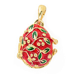  Традиции ФАБЕРЖЕ КУЛОН с сюрпризом 2-1017-05