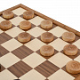 Игровой набор с шахматами из массива черного дуба 48х48 см, фотография 11. Интернет-магазин ЛАВКА ПОДАРКОВ
