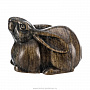 Скульптура из натурального камня "Кролик". Кальцит, фотография 3. Интернет-магазин ЛАВКА ПОДАРКОВ