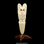 Скульптура из кости "Филин-ангел", фотография 1. Интернет-магазин ЛАВКА ПОДАРКОВ