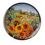 0032427/20см Коллекционная тарелка №23  "ПОДСОЛНУХИ" 