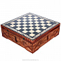 Шахматы деревянные с резными фигурами 40х40 см, фотография 9. Интернет-магазин ЛАВКА ПОДАРКОВ