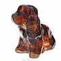 Статуэтка с янтарем "Собачка" (мини), фотография 2. Интернет-магазин ЛАВКА ПОДАРКОВ