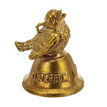 0018277 Бронза КОЛОКОЛЬЧИК "Воробышек/СОВА" серия Любви и радости