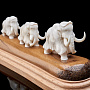Скульптура "Мамонты 3" из бивня мамонта, фотография 11. Интернет-магазин ЛАВКА ПОДАРКОВ
