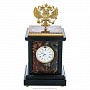 Часы из натурального камня "Герб". Златоуст, фотография 1. Интернет-магазин ЛАВКА ПОДАРКОВ