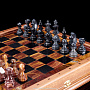 Шахматы из натурального камня "Американские", фотография 3. Интернет-магазин ЛАВКА ПОДАРКОВ