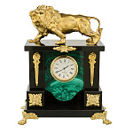 Часы из натурального камня "Лев". Златоуст