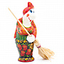 Статуэтка "Баба Яга". Хохлома, фотография 2. Интернет-магазин ЛАВКА ПОДАРКОВ