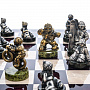Шахматный ларец с фигурами из бронзы "Спорт" 48х48 см, фотография 9. Интернет-магазин ЛАВКА ПОДАРКОВ