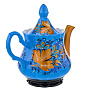 Самовар электрический 3 л с сервизом на 6 персон "Васильки". Хохлома, фотография 8. Интернет-магазин ЛАВКА ПОДАРКОВ